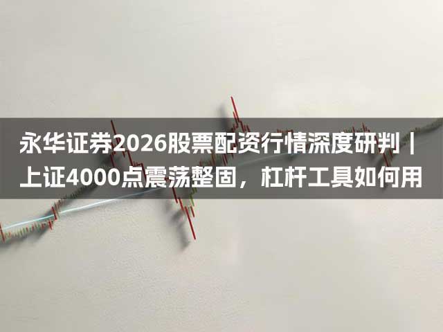 永华证券2026股票配资行情深度研判｜上证4000点震荡整固，杠杆工具如何理性使用